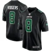 New York Jets Jerseys | Men^Men's Nike Aaron Rodgers Black Fashion Game Jersey