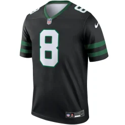 New York Jets Jerseys | Men^Men's Nike Aaron Rodgers Black Alternate Legend Player Performance Top