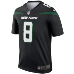 New York Jets T-Shirts | Men^Men's Nike Aaron Rodgers Black Alternate Legend Player Performance Top