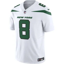 New York Jets Jerseys | Men^Men's Nike Aaron Rodgers Spotlight White Vapor F.U.S.E. Limited Jersey