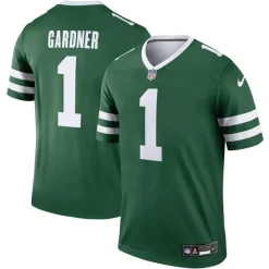 New York Jets Jerseys | Men^Men's Nike Ahmad Sauce Gardner Legacy Green Legend Player Performance Top