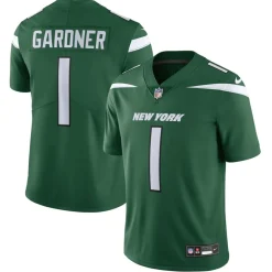 New York Jets Nike Limited^Men's Nike Ahmad Sauce Gardner Gotham Green Vapor Untouchable Limited Jersey