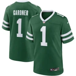 New York Jets Jerseys | Men^Men's Nike Ahmad Sauce Gardner Legacy Green Game Jersey