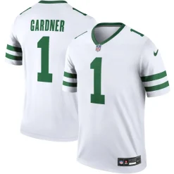 New York Jets Jerseys | Men^Men's Nike Ahmad Sauce Gardner Legacy White Legend Player Performance Top