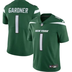 New York Jets Nike Limited^Men's Nike Ahmad Sauce Gardner Gotham Green Vapor Untouchable Limited Jersey