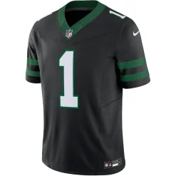New York Jets Nike Limited^Men's Nike Ahmad Sauce Gardner Legacy Black Alternate Vapor F.U.S.E. Limited Jersey