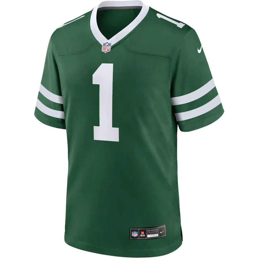 New York Jets Jerseys | Men^Men's Nike Ahmad Sauce Gardner Legacy Green Game Jersey