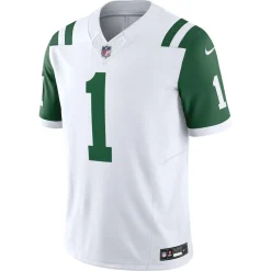 New York Jets Jerseys | Men^Men's Nike Ahmad Sauce Gardner White Classic Alternate Vapor F.U.S.E. Limited Jersey
