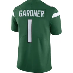 New York Jets Nike Limited^Men's Nike Ahmad Sauce Gardner Gotham Green Vapor Untouchable Limited Jersey