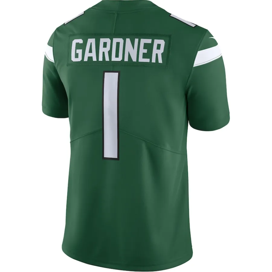 New York Jets Nike Limited^Men's Nike Ahmad Sauce Gardner Gotham Green Vapor Untouchable Limited Jersey