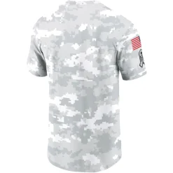 New York Jets T-Shirts | Men^Men's Nike Arctic Camo 2024 Salute To Service Performance T-Shirt