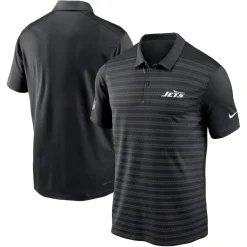 New York Jets Polos^Men's Nike Black 2024 Sideline Victory Performance Polo