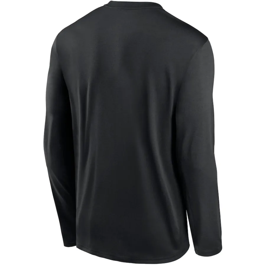 New York Jets T-Shirts | Men^Men's Nike Black Legend Icon Long Sleeve T-Shirt