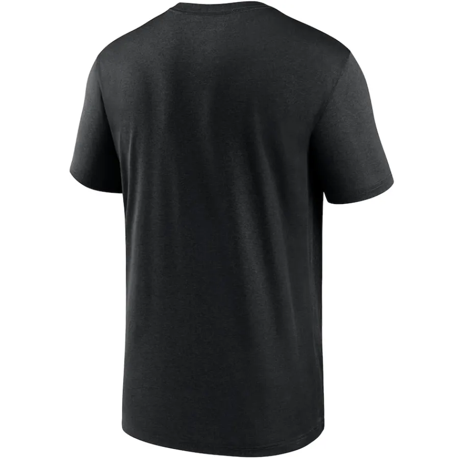 New York Jets T-Shirts | Men^Men's Nike Black Primetime Legend Wordmark Performance T-Shirt