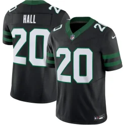 New York Jets Jerseys | Men^Men's Nike Breece Hall Legacy Black Alternate Vapor F.U.S.E. Limited Jersey