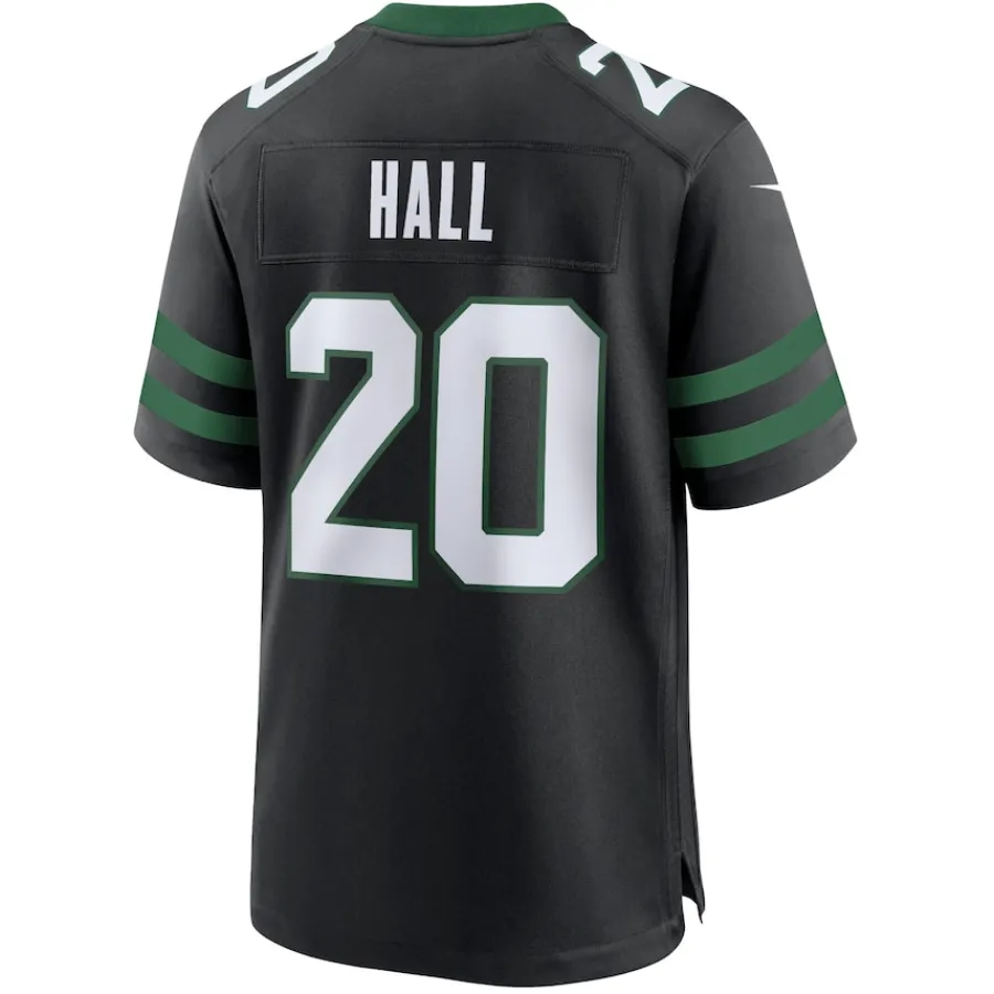 New York Jets Jerseys | Men^Men's Nike Breece Hall Legacy Black Alternate Game Jersey