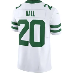 New York Jets Jerseys | Men^Men's Nike Breece Hall Legacy White Vapor F.U.S.E. Limited Jersey