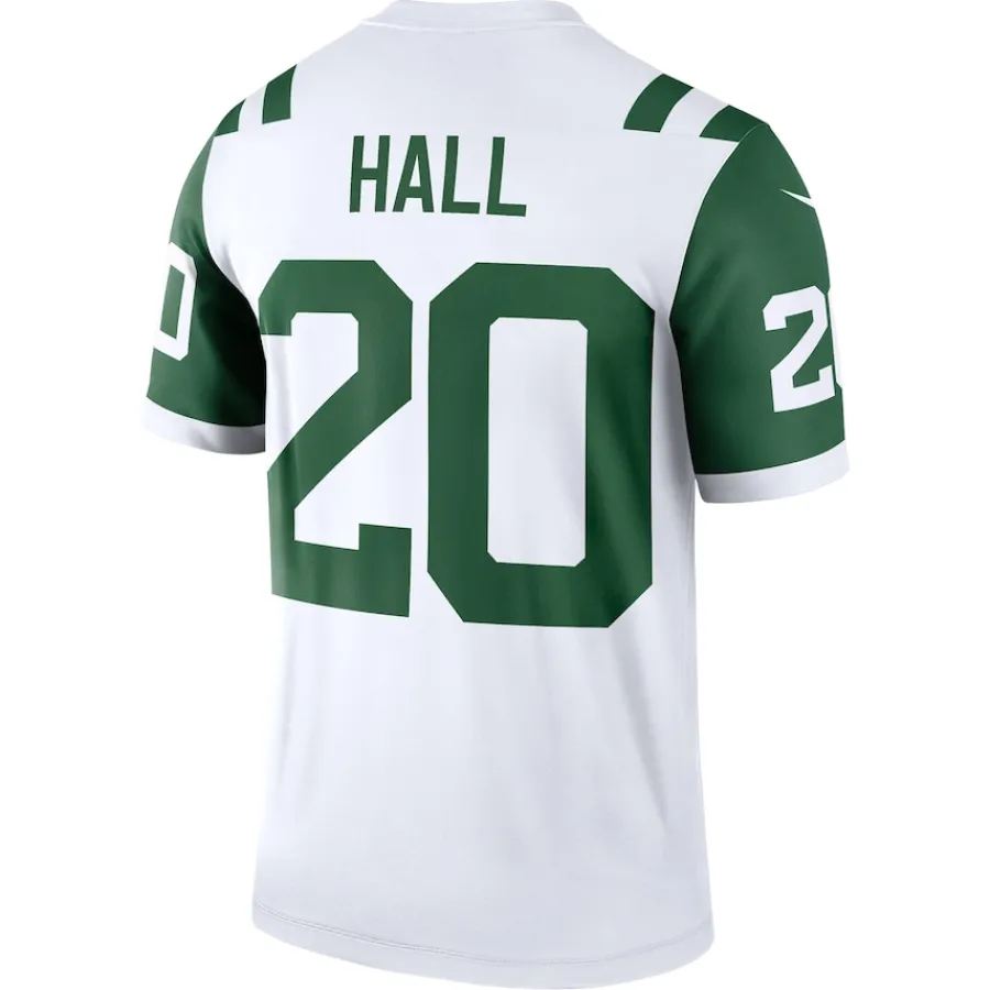 New York Jets T-Shirts | Men^Men's Nike Breece Hall White Alternate Legend Player Performance Top