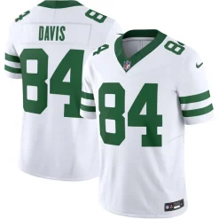 New York Jets Nike Limited^Men's Nike Corey Davis Legacy White Vapor F.U.S.E. Limited Jersey