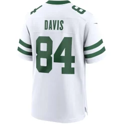 New York Jets Replica^Men's Nike Corey Davis Legacy White Game Jersey