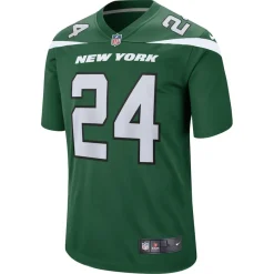New York Jets Replica | Throwback^Men's Nike Darrelle Revis Gotham Green Retired Player Game Jersey