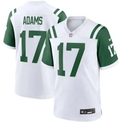 New York Jets Jerseys | Men^Men's Nike Davante Adams White Classic Alternate Game Jersey