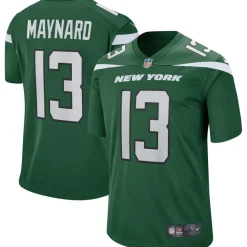 New York Jets Replica | Throwback^Men's Nike Don Maynard Gotham Green Game Retired Player Jersey