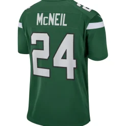 New York Jets Replica | Throwback^Men's Nike Freeman McNeil Gotham Green Game Retired Player Jersey