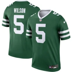 New York Jets Jerseys | Men^Men's Nike Garrett Wilson Legacy Green Legend Player Performance Top