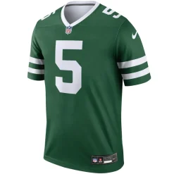 New York Jets Jerseys | Men^Men's Nike Garrett Wilson Legacy Green Legend Player Performance Top