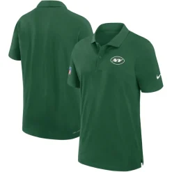 New York Jets Polos^Men's Nike Green 2024 Sideline Performance Polo