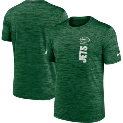 New York Jets T-Shirts | Men^Men's Nike Green 2024 Sideline Velocity Performance T-Shirt