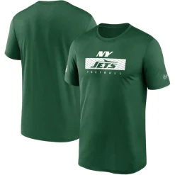 New York Jets T-Shirts | Men^Men's Nike Green Sideline Legend Performance T-Shirt
