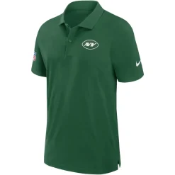 New York Jets Polos^Men's Nike Green 2024 Sideline Performance Polo