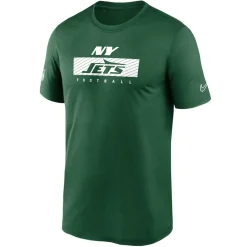 New York Jets T-Shirts | Men^Men's Nike Green Sideline Legend Performance T-Shirt