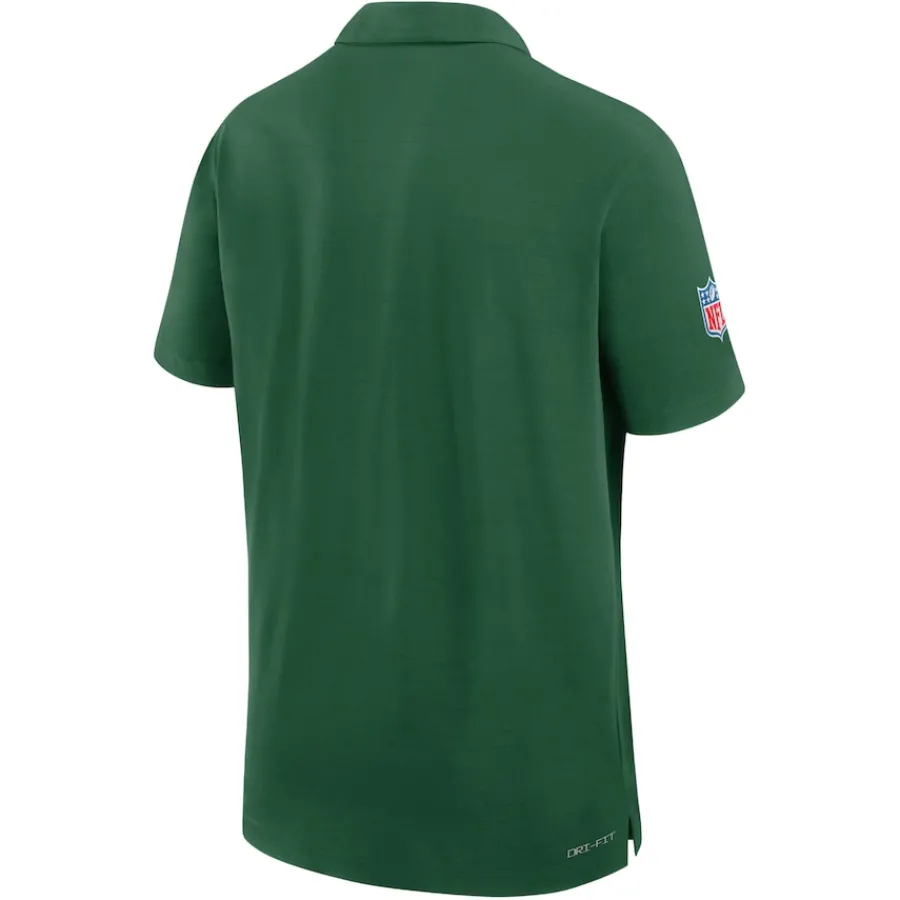 New York Jets Polos^Men's Nike Green 2024 Sideline Performance Polo