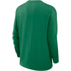 New York Jets Long Sleeved^Men's Nike Green Rewind Heavy Max 90 Pocket Long Sleeve T-Shirt