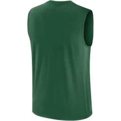 New York Jets Tank Tops^Men's Nike Green Muscle Tank Top