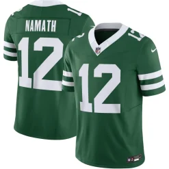 New York Jets Nike Limited^Men's Nike Joe Namath Legacy Green Vapor F.U.S.E. Limited Jersey