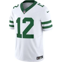 New York Jets Nike Limited^Men's Nike Joe Namath Legacy White Vapor F.U.S.E. Limited Jersey