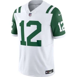 New York Jets Jerseys | Men^Men's Nike Joe Namath White Classic Alternate Vapor F.U.S.E. Retired Player Limited Jersey