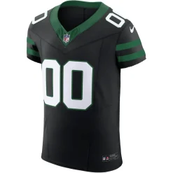 New York Jets Jerseys | Men^Men's Nike Legacy Black Alternate Vapor F.U.S.E. Elite Custom Jersey