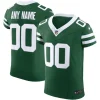 New York Jets Jerseys | Men^Men's Nike Legacy Green Vapor F.U.S.E. Elite Custom Jersey