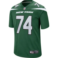 New York Jets Replica | Throwback^Men's Nike Nick Mangold Gotham Green Retired Player Jersey