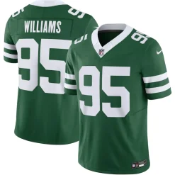New York Jets Jerseys | Men^Men's Nike Quinnen Williams Legacy Green Vapor F.U.S.E. Limited Jersey