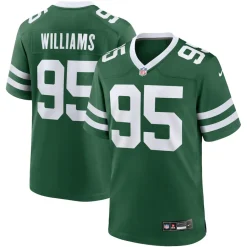 New York Jets Jerseys | Men^Men's Nike Quinnen Williams Legacy Green Game Jersey