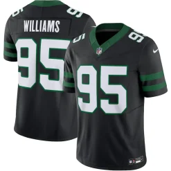 New York Jets Jerseys | Men^Men's Nike Quinnen Williams Legacy Black Alternate Vapor F.U.S.E. Limited Jersey