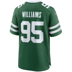 New York Jets Jerseys | Men^Men's Nike Quinnen Williams Legacy Green Game Jersey