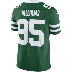 New York Jets Jerseys | Men^Men's Nike Quinnen Williams Legacy Green Vapor F.U.S.E. Limited Jersey