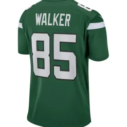 New York Jets Replica | Throwback^Men's Nike Wesley Walker Gotham Green Game Retired Player Jersey